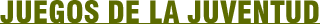 Juegos de la Juventud